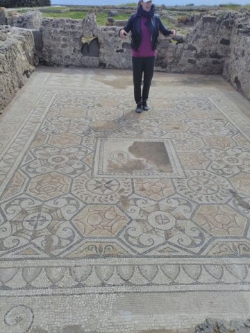 momento di spiegazione della guida a nora